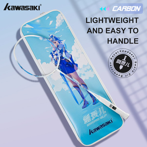 ไม้แบดมินตัน <span class=keywords><strong>Kawasaki</strong></span> รุ่น Unique Racket 5U ผลิตเอง คาร์บอนไฟเบอร์ ระดับมืออาชีพ ขายดี - Product Image 4