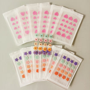 <span class=keywords><strong>Patch</strong></span> d'acné en forme d'étoile de cœur et de fleur, 50 pièces, emballage personnalisé, <span class=keywords><strong>Anti</strong></span>-acné, salicylique hydrogilide - Product Image 3