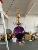 Lustre de chevet de chambre à coucher en verre artisanal moderne et simple, style nordique, luminaire suspendu ovale pour la décoration de la pièce