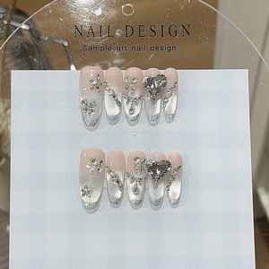 Bague en argent avec effet œil de chat, bordure argentée, effet flash <span class=keywords><strong>cassé</strong></span>, cœur crochu, diamant <span class=keywords><strong>blanc</strong></span> empilé, protection contre les chocs - Product Image 4