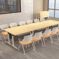 Meubles de bureau, table de réunion pliable, table de conférence, bureau d'écriture
