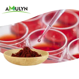 AMULYN Astaxanthin Supplements Bulk Pure Haematococcus Pluvialis extract 5% Astaxanthin Powder