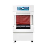 Machine d'emballage sous film rétractable semi-automatique pour emballages alimentaires et boissons