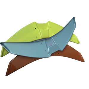 Alerón <span class=keywords><strong>de</strong></span> coche trasero <span class=keywords><strong>de</strong></span> plástico ABS personalizado con parachoques delantero, accesorio <span class=keywords><strong>de</strong></span> piezas <span class=keywords><strong>de</strong></span> automóvil formadas al vacío - Product Image 4