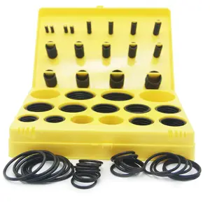 Badu Merk Hot Sale Nieuwe Doos Verpakking Auto-Industrie Metrische Rubber O Ring Wasmachine Assortiment Kit