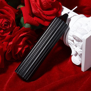 Soy Wax <b>Candle</b> Rectangular Black Dripless Low Temperature Aromatherapy Valentine'S Day Gift - Product Image 4