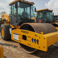 Compacteur de sol vibrant fiable HeavyRoll XS263J 140 kW 26 tonnes pour les projets routiers et de terrassement à grande échelle