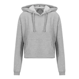 Sweat à capuche court pour fille, marchandise personnalisée - Product Image 3