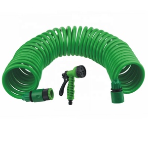 Spring Watering EVA Coil PVC <strong>Hose</strong> With Quick <strong>Connector</strong> <strong>Garden</strong> <strong>Hose</strong> - Product Image 4