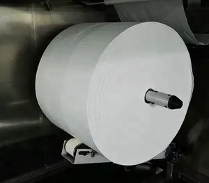 Factory Supplier Wet Tissues Raw Material Spunlace Non woven Fabric Plain Embossed Spunlace Nonwoven Roll For Wet Wipes