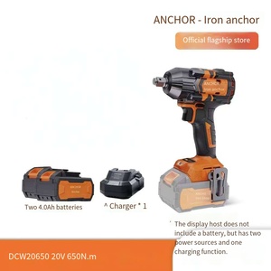 Cho coofix 21V công nghiệp không dây pin điện tác động cờ lê mô-men xoắn cao 650n.m Max động cơ không chổi than 6 tháng bảo hành - Product Image 5