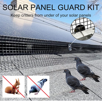 Protection contre les oiseaux pour panneaux solaires, en acier inoxydable, dissuasion des nuisibles, système de protection contre les animaux monté sur le toit, écran de protection, vente en gros