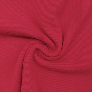 Tela <span class=keywords><strong>de</strong></span> Punto Acanalado 2x2 Suave al Tacto, Material <span class=keywords><strong>de</strong></span> Tela <span class=keywords><strong>de</strong></span> Algodón Elástica Sólida para Ropa - Product Image 5