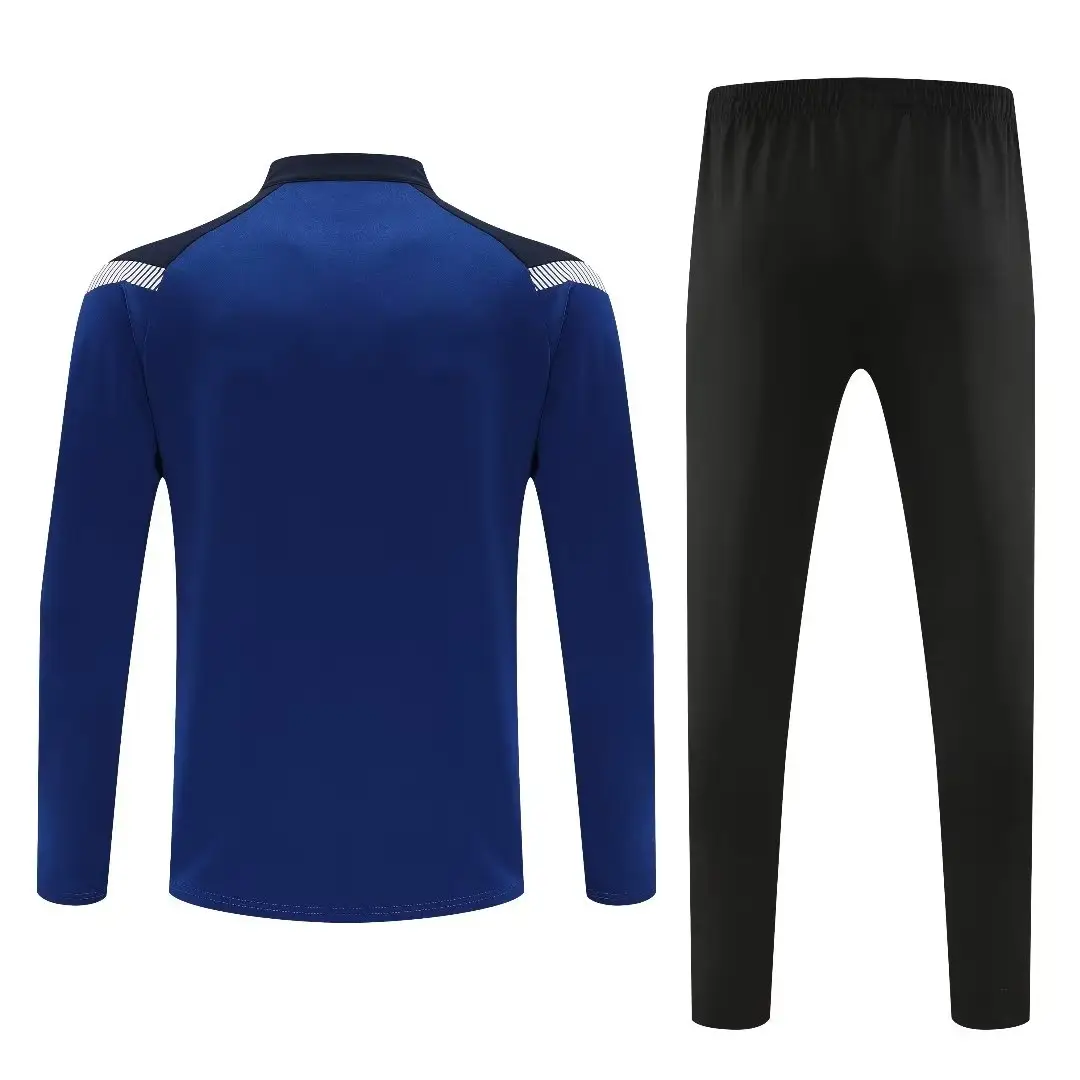 new design custom logo high quality soccer training tracksuit for men