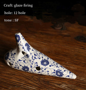 <span class=keywords><strong>Ocarina</strong></span> <span class=keywords><strong>de</strong></span> Porcelana Blanca <span class=keywords><strong>de</strong></span> 12 Orificios en Tono F Soprano, <span class=keywords><strong>Flauta</strong></span> Profesional <span class=keywords><strong>de</strong></span> Cerámica, Gran Venta - Product Image 4