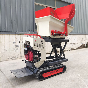 VOLNOS自行式中国1000千克汽油发动机橡胶履带，用于带混合器的小型自卸车柴油 - Product Image 5