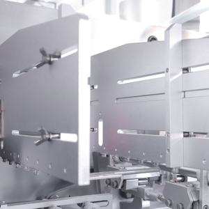 Máquina de llenado y envasado de bolsas de tela no tejida, Doypack, sobres planos, con PLC, para alimentos, ropa, láminas de plástico y carbón activado - Product Image 2