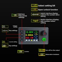 Stabilisateur de tension CC réglable CNC à écran couleur SK150C, module de charge à tension constante/courant constant 40V