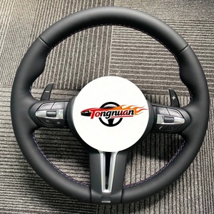 Volante in Pelle Completo per <span class=keywords><strong>BMW</strong></span> <span class=keywords><strong>F30</strong></span> F31 F32 F34 F10 F18 F07 <span class=keywords><strong>F20</strong></span> F22 F23 F15 F16 F25 F26 F10 F11 F07 F18 F90 F12 F06 F13 F01 - Product Image 2
