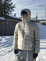 Veste en duvet réversible pour homme personnalisée, durable, luxueuse, légère et chaude, nouvelle veste épaisse pour l'hiver