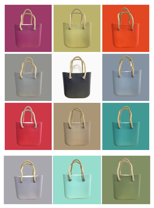 Bolsa con mango de cuerda