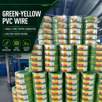 Korrosionsbeständiges H07v-u PVC-Isoliertes Kupferleiter-Stromkabel für Gewerbliche Verkabelung