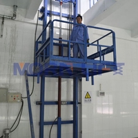 Pour ascenseur de cargaison hydraulique industriel MORN capacité 300kg-5000kg certifié ISO CE pour petit fret nouveau pour les imprimeries