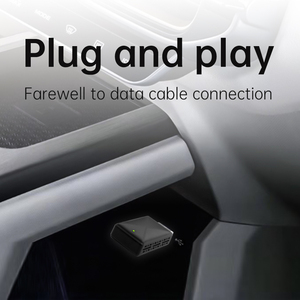 ตัวแปลง CarPlay ไร้สายขนาดเล็กพกพาสะดวก ความเร็วสูง WiFi ความหน่วงต่ำ เชื่อมต่ออัจฉริยะ สำหรับรถยนต์ที่มีระบบ CarPlay แบบใช้สายจากโรงงาน รองรับ iOS - Product Image 5