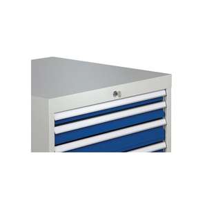 Bedrunka + Hirth Commode H1319xL1005xP736mm grau/anthr. 10 Schubl. - Product Image 2