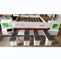 Sierra de panel CNC de corte de madera Vertical automática, nueva condición, sierra de haz de ordenador de carga trasera con componentes de núcleo de hoja de Motor