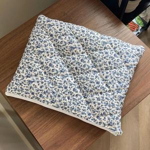 Eco-Friendly Floral Print Quilted Custom Cotton Cosmetic Organizer Zipper <b>Tablet</b> Sleeve Travel Women Large Storage <b>Bag</b> - Product Image 1