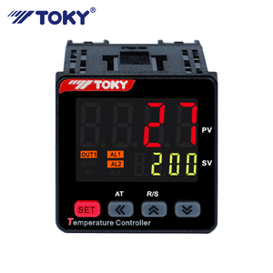 Sıcak satış endüstriyel termostat dijital ekran <span class=keywords><strong>PID</strong></span> LCD ekran gıda sanayi sıcaklık kontrol cihazı - Product Image 1