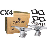 Carver CX4 6.25 pouces Land Surfboard Stand Bridge PU System avec accessoires d'emballage Matériau en érable