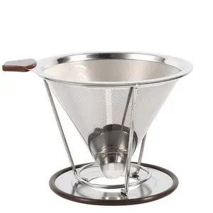 Paperless Mesh Drip Cold Brew Reusable Stainless Steel Coffee Filter