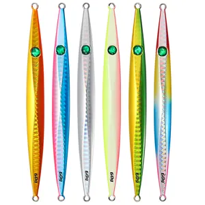 मछली पकड़ने के ल्युर धातु जिग 60 ग्राम 80 ग्राम 100 डी स्लाइड सैल्टटर धातु जिग ल्यूर जिग लुर गति उव कोटिंग और चमकदार ज़ेबरा के साथ - Product Image 1