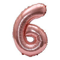 Ballons en feuille d'aluminium géants couleur or rose, chiffres de 32 pouces, écologiques, pour décorations de fête d'anniversaire, fête des mères, anniversaire de mariage, décorations festives