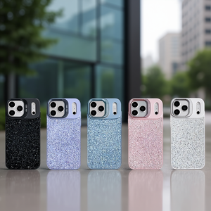 Funda de Cristal a Prueba de Golpes con Diamantes para Teléfonos Móviles IP 14 PRO - Product Image 2