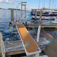 Passerelle gonflable Drop-Stitch |   Pont d'accès maritime portable robuste pour navires, quais et pontons