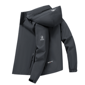 Logotipo personalizado Otoño Invierno chaqueta al aire libre más terciopelo engrosamiento a prueba de viento impermeable ropa de Montañismo con longitud larga - Product Image 1
