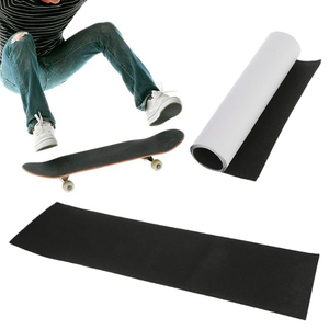 Papier abrasif professionnel pour planche de skateboard 84cm*23cm, autocollant antidérapant pour planche à roulettes, ruban adhésif pour longboard, vente en gros - Product Image 1