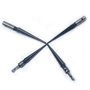 Hand Held Taper Reamer 10 Mm Tungsten Steel Manual Round Hole Drilling <b>Tool</b> For <b>Precision</b> Machining - Product Image 2