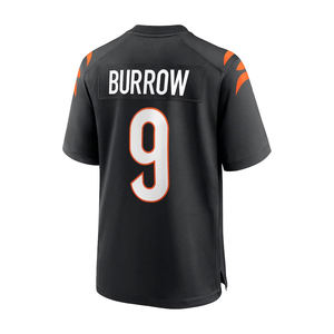 قابلة للتخصيص بالجملة سينسيناتي الشباب 9 جو بورو 1 جامار تشيس مخيط جيرسي أسود محدود مع شعار - Product Image 3