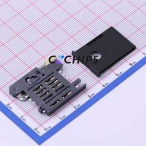 <b>SIM</b>-212S-8P <b>SIM</b> <b>Card</b> Connector SMD Connector <b>Card</b> Tray Type Mini <b>SIM</b> <b>Card</b> <b>Card</b> <b>Holder</b> 3mm - Product Image 2