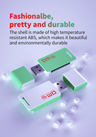 Lector de Tarjetas de Memoria USB 2.0 2 en 1 con Tapa Protectora, Adaptador de Tarjetas SD/TF de Doble Ranura, Plug and Play para Laptop, PC y Cámara