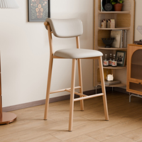 Tabouret de Bar Réglable en Hauteur Antique Industriel Vintage Rustique Dos Cuisine En Cuir Métal Bois Rotin Pivotant Tabouret Haut Chaise de Bar
