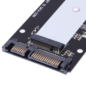 Aluminum <b>M</b>.<b>2</b> 2230 2242 2260 2280 <b>SSD</b> to SATA III Adapter & <b>2</b>.5" Converter Card - Product Image 1