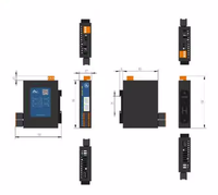Sunfull HMI2004-A9-4g Gateway SCADA WEB Industrial para IoT, 4G, RS485, Chipset FH, DC24V, Compatible con MQTT/BACnet/Modbus, 2048 Puntos de Datos