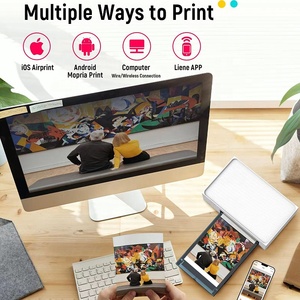 Novedades 2025 Mini stampante fotografica per piccole imprese idee per macchine da stampa Wifi per stampe d'arte - Product Image 3