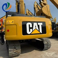Excavatrice d'occasion CAT320 Caterpillar, excavatrice de 20 tonnes, robuste et puissante, pour travaux de construction, d'excavation et d'exploitation minière