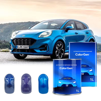 Pinturas para Automóviles 1K 2K de Alta Calidad, Precio de Fábrica, Muestras de Colores Automotrices, Los Mejores Fabricantes de Pinturas para Autos